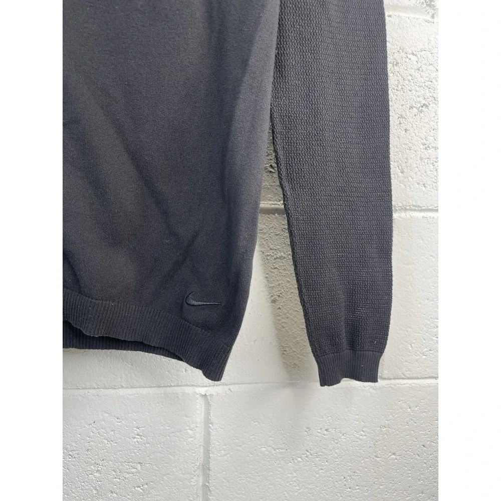 Nike Golf Womens Medium M Black  Button Cardigan Sweater‎ Breathable